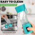 Personal Blender for Shakes and Smoothies, USB Rechargeable Shaker, Portable Juicer with Six Cutters, 380ML Juice Bottle for Travel Gym?Teal?...