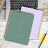 ABERLLS Spiral Notebook Journal For Women, Cute Dark Green 10.6" x 8.5" College Ruled Notebook with Lined Pages, Aesthetic Supplies to Stay Organi...