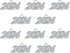 Ruwado 10 Pcs 2024 Jewelry Making Kits Large Number Year Signet for Jewelry Making Necklace Bracelets Keychain Earring Graduation Cap Christmas Gi...