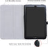 Mama Mouth Black Leather Folio Case for LG G Pad X2 8.0 Plus/Sprint G Pad F2 8.0, 2-Folding Stand Cover, Tablet Case...