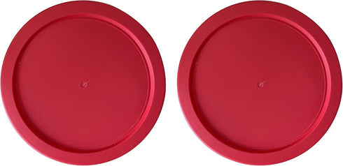 Replacement Lid for Pyrex 6" Storage Plastic Cover 4 Cup Bowl Dish 7201-PC Red (2-Pack)...