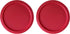 Replacement Lid for Pyrex 6" Storage Plastic Cover 4 Cup Bowl Dish 7201-PC Red (2-Pack)...