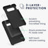 kwmobile Case Compatible with Samsung Galaxy S10e Case - TPU Silicone Phone Cover with Soft Finish - Black...