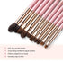 ENERGY Eyeshadow Brushes Set Professional Makeup Brushes Kit with Case Premium Vegan Synthetic Bristles For Eyeshadow Eyebrows Eye Liner Smudge No...