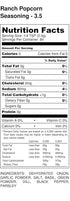 Premium | POPCORN SEASONING | Variety 2 Pack | Ranch Popcorn Seasoning | Sour Cream & Onion Popcorn Seasoning | 3.5 fl. oz. | Crafted in Small Bat...