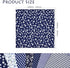 42Pcs 10"x10" Quilting Cotton Fabric Squares Sheets Pre-Cut Multi-Color No Repeat Design Printed Floral Craft Fabric for DIY Sewing Scrapbooking Q...