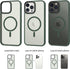 CACOE Magnetic Case for iPhone 13 Pro Max 6.7 inch-Compatible with MagSafe & Magnetic Car Phone Mount,Anti-Fingerprint TPU Thin Phone Cases Cover ...