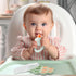 Breastmilk Popsicle Mold & Baby Fruit Feeder Pacifier with Teething Mitten, 3 Extra Nipples and Storage Bag, BPA Free, Dishwasher Safe, Ideal for ...