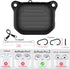 Waterproof case for AirPods pro, AirPods Pro 2nd Generation Case.Anti-Lost, Wireless Charging,Lanyard and Carabiner Include (Black)...