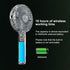 VKUSRA Handheld Fan, Mini Hand Held Fan with Base,Personal Small Battery Operated Portable Hand Fan with 4 Speeds,USB Rechargeable Makeup Desk Fan...