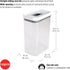 Copco Food and Organization Storage Container with Airtight Lid, 2.74-Quart, Clear...