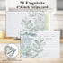 Recipe Folder 4x6, Full Page Recipe Book Organizer Set, with 20 Page Protectors & 20 Recipe Cards, Recipe Book for Make Your Own Recipe Sleek Kitc...