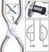 Stainless Steel Kitchen Scissor Tongs Set, 2-Piece (10/13 Inch) for Cooking, Grilling, Serving, and Barbecue...