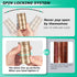 Aluminum Alloy Waterproof Pill Organizer 3 times a day,Moisture Proof Metal Pill Case,Small Daily Pill Holder for Purse,Portable Travel Pill box C...