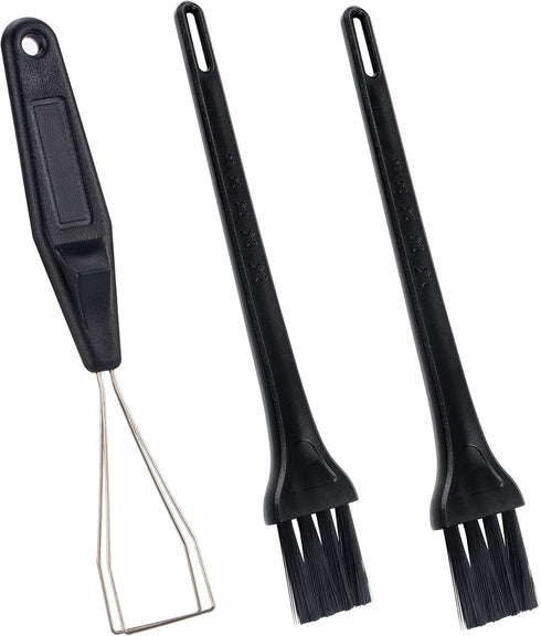 Keycap Puller Stainless Steel Keycap Removal Tool with 2 Pcs Keyboard Cleaning Brush for Mechanical Keyboard...