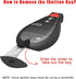 VOFONO 4 Button Key Fob Fit for 2008-2011 Chrysler 300, 2008-2014 Dodge Caravan, 2008-2013 Durango, 2009-2013 Journey, 2008-2012 Charger, 2008-201...