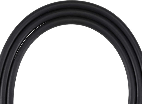 uxcell Lubricating Oil Hose, 4mm ID x 6mm(1/4") OD 3.3ft Rubber Water Hose Tubing Black...