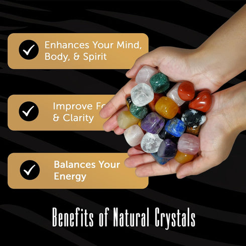FASHIONZAADI 7 Chakra Tree of Life, Crystals and Healing Stones, Birthday Gifts for Women - Crystal Tree for Positive Energy, Home Office Decor, S...