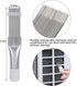 5 Pcs Air Conditioner Fin Cleaner Set 3 Fin Combs Condensers Fin Straighteners and 2 Condenser Brushes Condenser Repair Clean Set...