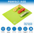 5 Pieces Flexible Plastic Cutting Board Mats with Food Icons, BPA Free Cutting Boards for Kitchen, Non Slip Cutting Mat for Meat and Vegetables (R...