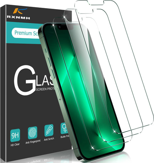 3 Pack For iphone 13 Pro Max Screen Protector (6,7") Screen Protector 13 Pro Max,14 Plus,Clear iphone 13 Pro Max Case Friendly, Tempered Glass Fil...