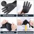 Thick Chemical Resistant Rubber Gloves, Waterproof Cleaning Protective Heavy Duty Gloves, 18" Black Safety Work Gloves, Acid/Alkali/Oil Resistant ...