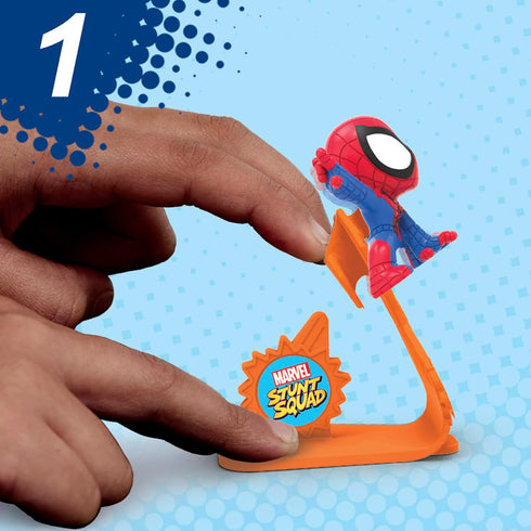 Marvel Stunt Squad Collection Pack, Action Figure Set, Super Hero Toys, Action Figures, Mini Action Figures, Playset, Toys for Kids Ages 4 and Up...