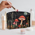 Red Mushroom Makeup Bag for Purse Lightweight Zipper Pouch For Women Clutch Makeup Brush Bag Travel Cosmetic Bag Can Hold Makeup Brushes Skincare...