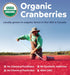 Organic Cranberry Pills - 50:1 Concentrate Equals 25,000mg of Fresh Cranberries (Vegan) for Urinary Tract Health & Kidney Cleanse - Cranberry Pill...