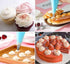 Piping Bags and Tips Set for Beginners, Cake Decorating Supplies Kit for Baking with Pastry Bags and Tips, Icing Tips, Couplers,Silicone Ties...