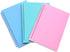 Yansanido Spiral Notebook, 3 Pcs A5 Thick Plastic Hardcover 8mm Ruled 3 Color 80 Sheets -160 Pages Journals for Study and Notes (Light Pink,Light ...