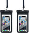 Waterproof Phone Pouch Floating, Waterproof Phone Case, Transparent PVC, 2 Pack, Phone Protector for iPhone 15 14 13 12 11 Pro Max Plus XS XR X 8 ...