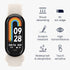 kwmobile Protective Film Compatible with Xiaomi Mi Band 8 Screen Protector - 2x Smart Watch Protector Anti-Fingerprint...