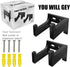 2pcs Power Tool Organizer,Heavy Duty Pegboard Wall Organizer,Stainless Steel, Electric Drill Storage Rack,Perfect for Storage Garages, Homes, Shed...