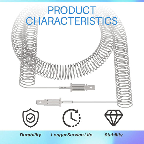 Dryer Heating Element Restring Coil Compatible with Frigidaire GE Electrolux, 5300622032 AP2135127 PS451031