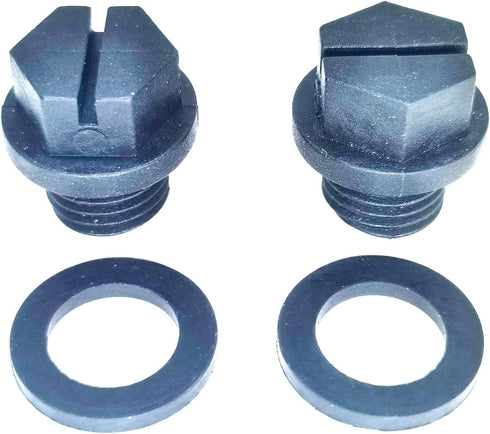 (2 Pack) SPX1700FG Pool Pump Pipe Plug with Gasket Replacements for Hayward Swimming Pool Maintenance Genuine Home Improvement Necessities...