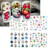Christmas Nail Art Stickers 12 Sheets Christmas Nail Decals Water Transfer Nail Art Supplies Snowflakes Gnomes Christmas Tree Nail Designs Cute Wa...