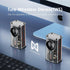 Portable Bluetooth Speaker with Lights, Transparent Wireless Mini Bluetooth Speaker with TWS, Perfect Small Speaker HD Sound and Bass for Office, ...