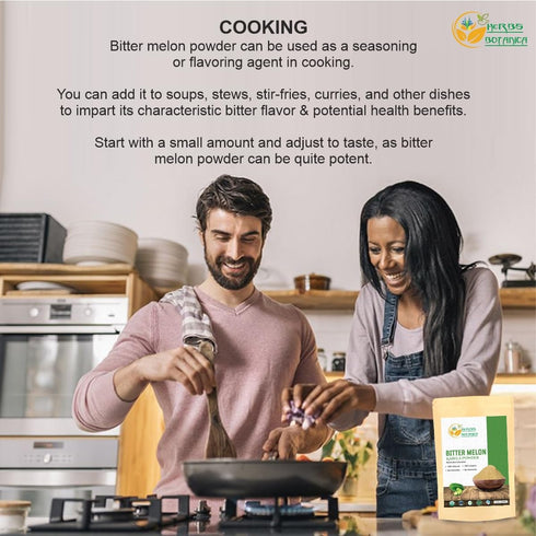 Bitter Melon Powder| Karela Powder | Momordica Charantia 100% Organic Non GMO | Gluten Free | Promotes Healthy Lifestyle...