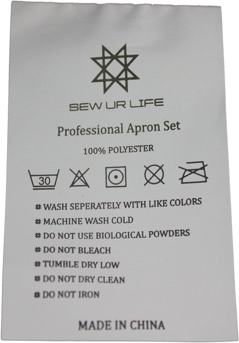 Navy Professional Resist Water Adjustable Extra Long Bib Apron 3 Pockets Home Kitchen Garden Restaurant Cafe Bar Pub Bakery for Cooking Chef Baker...
