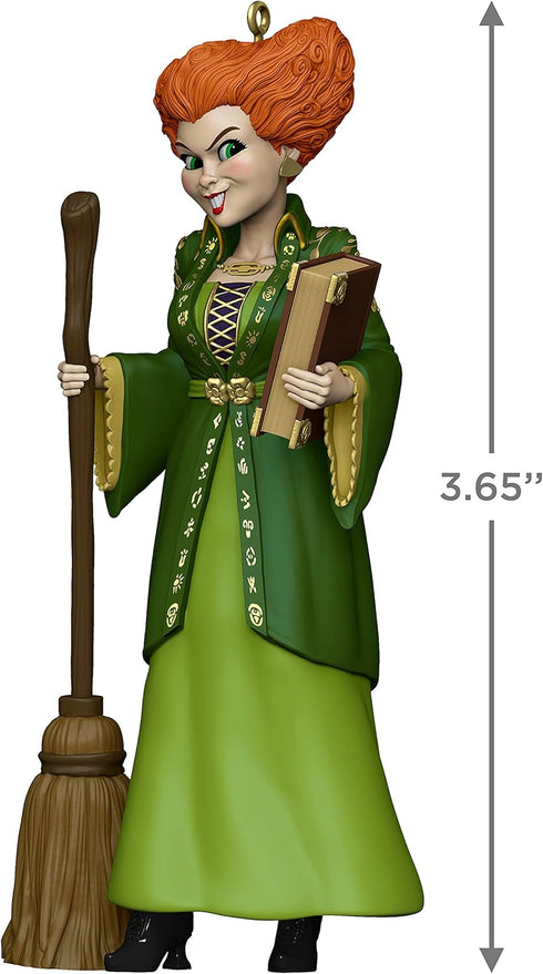 Hallmark Keepsake Halloween Ornament 2021, Disney Hocus Pocus Winifred Sanderson...