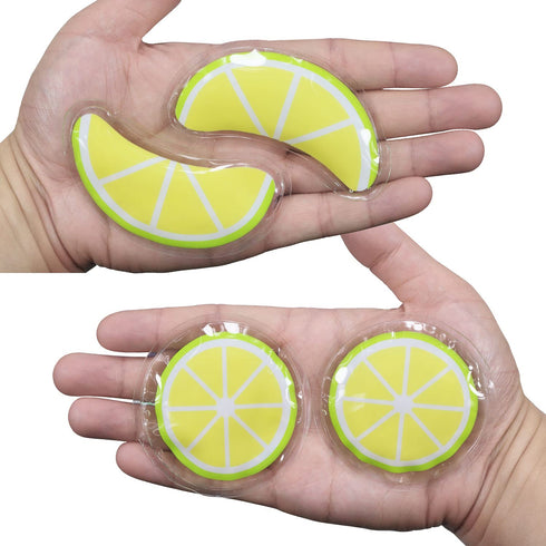 Gel Ice Pack Reusable Cooling Eye Pads and Under Patches,Eye Hot Cold Treatment for Redness,Pain Relief Relax...