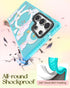 for Samsung Galaxy S23 Ultra Case for Women - Girls Funny Cute Design Compatible with Magsafe Magnetic Ring Holder Stand Clouds Moon Phone Covers ...