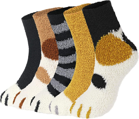 Trifabricy Fuzzy Socks for Women - Fluffy Socks Women, Cozy Socks Slipper Socks for Women...