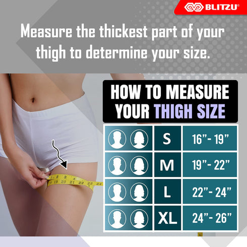 Hamstring Tendonitis Brace for Thigh, Sciatica Nerve Pain Relief, Quadriceps, Joints, Arthritis, Groin Wrap for Pulled Muscles. Compression Thigh ...