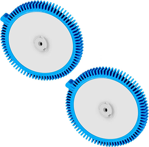 2 Pieces 896584000-143 Blue Front Tire Kit, Front Tires with Hump Replacement for Pool Cleaners 2X, 4X, Pressure - Concrete Pool...