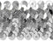 Trims by the Yard 4-Row Metallic Stretch Versatile Crafts Durable Sequin Trim for Costumes Fashion and Home Decor, 1 1/2-Inch, 10-Yard Cut, Silver...