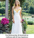 ShiDianYi Rhinestone Applique Crystal Pearl Beading Trim for Collar, Wedding Applique, Gold Wedding Sash...