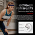 Padmate Open Ear Wireless Stereo Earbuds Bluetooth 5.3 Headphones Over 72hrs Playtime Charging Case, LED Power Display Over Ear Earhook, Noise Can...