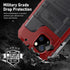 Beasyjoy for iPhone 13 Case Waterproof, Metal Phone Case with Built-in Screen Protector, Heavy Duty Full Body Protective Military Grade Shockproof...